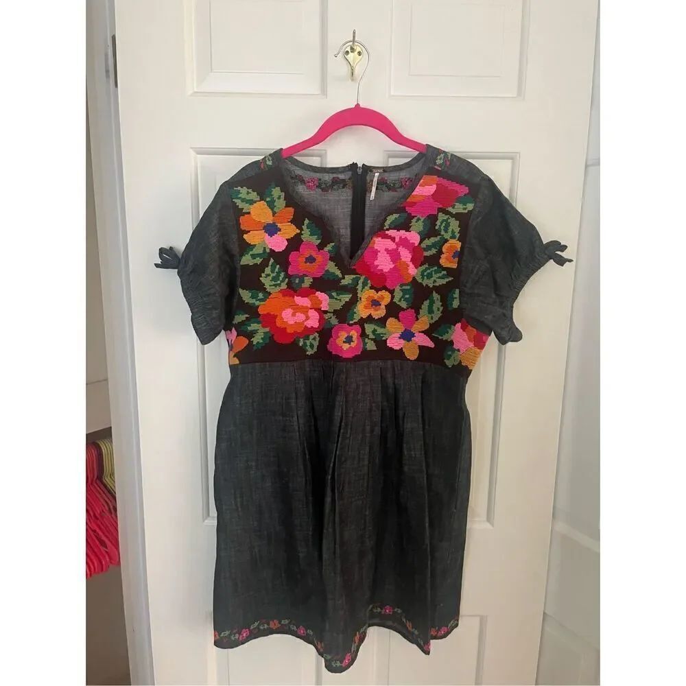 Free People Baby Doll Mini Dress